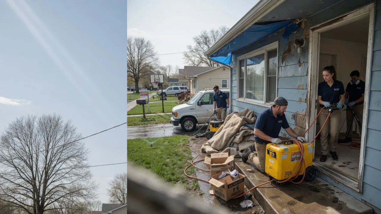 Basement Flood Cleanup in Owasso, OK near me